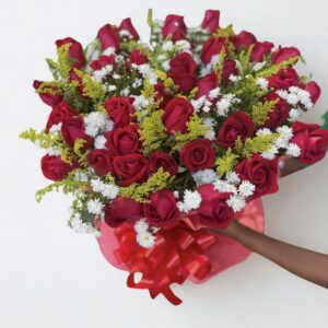 Mega buquê luxo 40 rosas